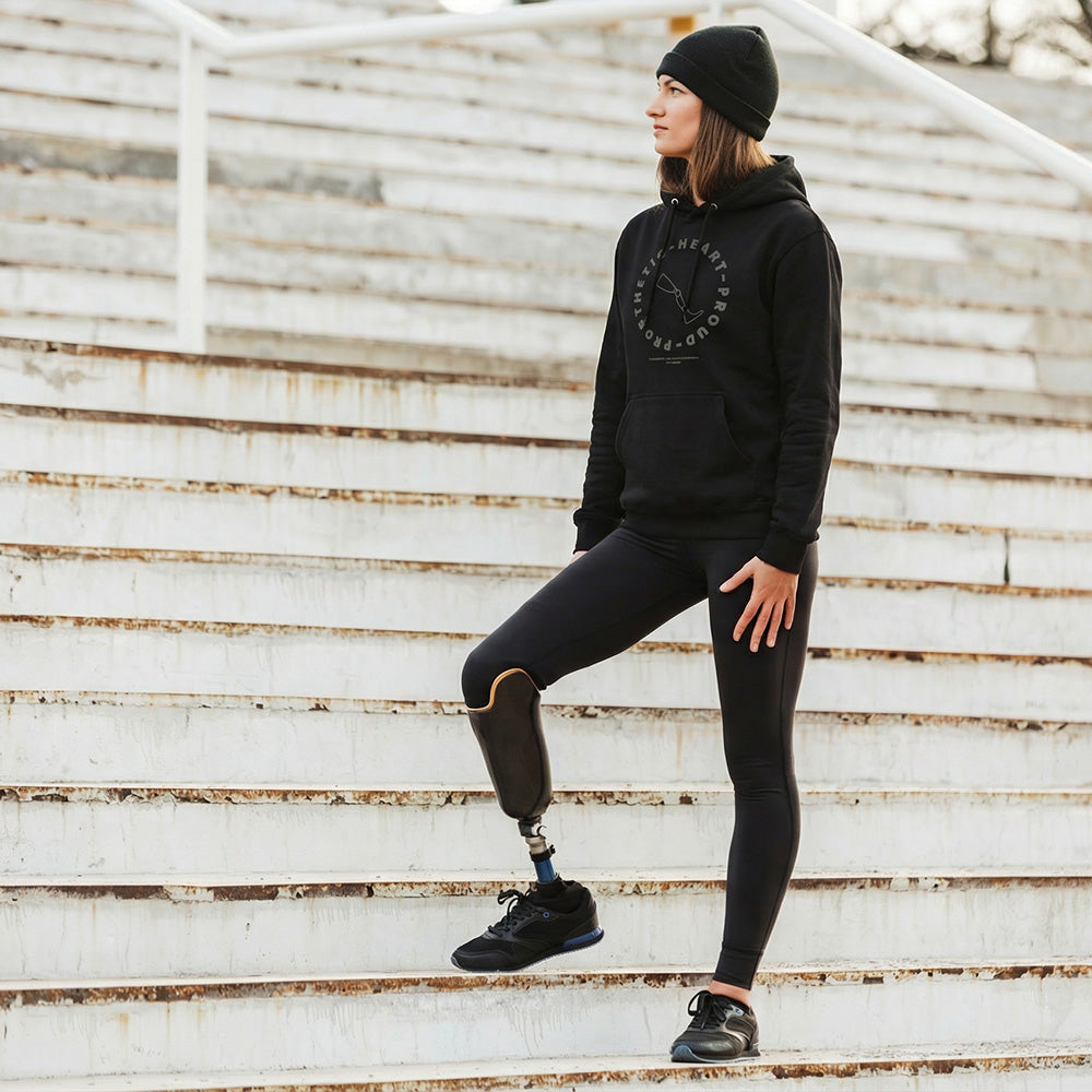 Prosthetic Proud Heart Hoodie