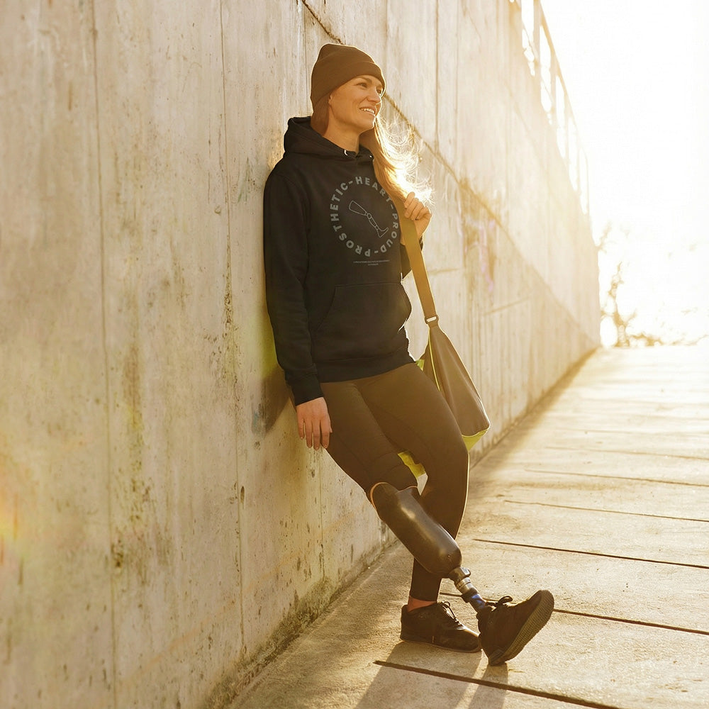 Prosthetic Proud Heart Hoodie